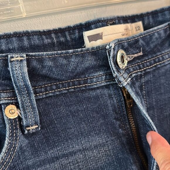 Levis Women’s 529 Curvy Bootcut Jeans Size- 12 Excellent - Picture 6 of 14